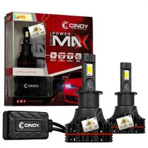 Par Lâmpada Ultra Led Power Max Farol 10000 lumens 12v 24v H1 H3 H7 H8 H11 H16 9006 9012