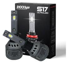 Par Lâmpada Ultraled S17 Nano H1 6000K 12V 55W 5000LM