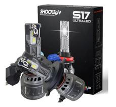Par Lâmpada Ultraled S17 Nano H4 6000K 12V 55W 5000LM