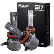 Par Lâmpada Ultraled S17 Nano H8 / H9 / H11 / H16-2 6000K 12V 55W 5000LM