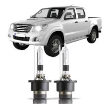 Par Lâmpada Xenon D4s Toyota Hilux SW4 2012/2015 6000K