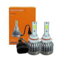 Par Lâmpadas Automotivas Super Led Multilaser Hb3 12V 30W 6200K - AU830