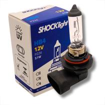 Par Lâmpadas Farol Automotivo Halógenas 12V Standart Carro