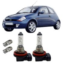 Par Lâmpadas Farol Milha Halógena 12V Ford Ka 1997 A 2007
