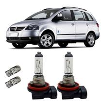 Par Lâmpadas Farol Milha Halógena 12V SpaceFox 2010 A 2016