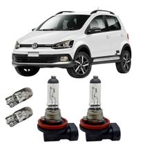 Par Lâmpadas Farol Milha Halógena Amarela CrossFox 15 A 2017