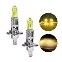 Par Lampadas H1 Super Amarela 12v 55w 3000k Yellow Gold Vision Farol Milha Neblina Par Lampadas H1 Super Amarela 12v 55w 3000k Yellow Gold Vision Farol Milha Neblina