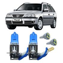 Par Lâmpadas H3 12V Super Branca 4300K Parati 2006 A 2013