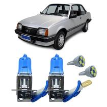 Par Lâmpadas H3 55W Super Branca 4300K Monza 1982 A 1996