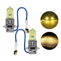 Par Lâmpadas H3 Amarela Gold Vision 12v 55w 3000k Neblina