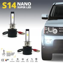 Par Lâmpadas H3 Farol Milha Bora 2000 2001 2002 2003 2004 2005 Super Led Mini Nano 6000k Branco Frio Efeito Xenon Pequeno Top