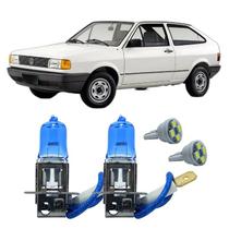 Par Lâmpadas H3 Super Branca 4300K Gol G1 G2 G3 1985 A 2005