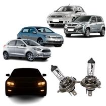 Par Lâmpadas H4 55W/60W 12V Halógena Carro Farol Alto e Baixo