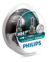 Par Lâmpadas Hb4 Philips X-Treme Vision Farol Hb4 12V 51W