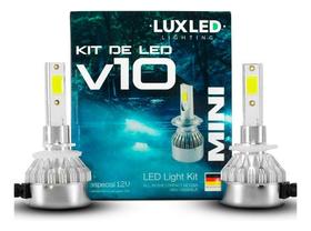 Par lâmpadas led mini v10 12v 20000lm 6500k h27