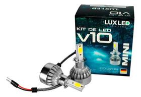 Par lâmpadas led mini v10 12v 20000lm 6500k h3