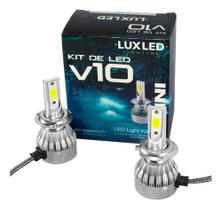 Par lâmpadas led mini v10 12v 20000lm 6500k h7