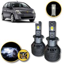 Par Lâmpadas Led S17 Farol Milha H3 Chevrolet Meriva Todos