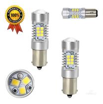 Par Lâmpadas LED Torre BAY15D 2 Polos 21 LEDs 12V 5W Premium Luz de Freio Lanterna Traseira Par Lâmpadas LED Torre BAY15D 2 Polos 21 LEDs 12V 5W Premium Luz de Freio Lanterna Traseira