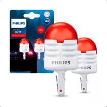 Par Lâmpadas Philips W21W LED Vermelha Pro3000