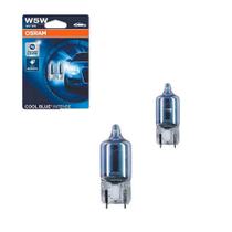 Par Lâmpadas Pingão Base Vidro Cool Blue 5w 12v Osram
