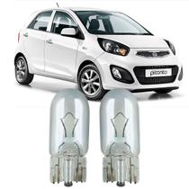 Par Lâmpadas Pingo Original Esmagada T10 12v 5w 2825 Kia Picanto Faroleta Teto Placa Lanterna