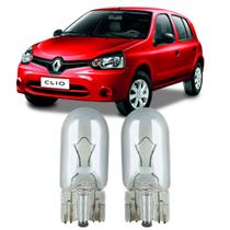 Par Lâmpadas Pingo Original Esmagada T10 12v 5w 2825 Renault Clio Faroleta Teto Placa Lanterna