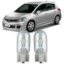 Par Lâmpadas Pingo Original Esmagada T10 12v 5w 2825 Tiida Faroleta Teto Placa Lanterna