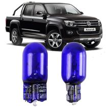 Par Lâmpadas Pingo Super Branca Esmagada T10 Amarok