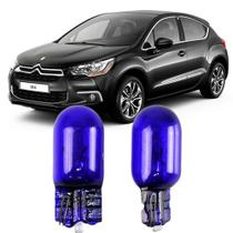Par Lâmpadas Pingo Super Branca Esmagada T10 Citroen DS4 Faroleta Teto Placa Lanterna