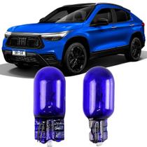 Par Lâmpadas Pingo Super Branca Esmagada T10 Fiat Fastback Faroleta Teto Placa Lanterna