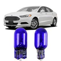 Par Lâmpadas Pingo Super Branca Esmagada T10 Ford Fusion Faroleta Teto Placa Lanterna