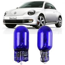 Par Lâmpadas Pingo Super Branca Esmagada T10 Fusca