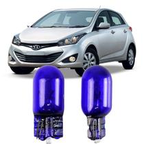 Par Lâmpadas Pingo Super Branca Esmagada T10 HB20 Faroleta Teto Placa Lanterna