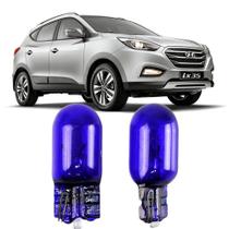 Par Lâmpadas Pingo Super Branca Esmagada T10 Nova IX35 Faroleta Teto Placa Lanterna