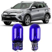 Par Lâmpadas Pingo Super Branca Esmagada T10 Rav4 Faroleta Teto Placa Lanterna