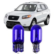 Par Lâmpadas Pingo Super Branca Esmagada T10 Santa Fé Faroleta Teto Placa Lanterna