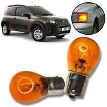 Par Lâmpadas Pisca Seta 1 Polo Ambar Fiat Uno Way e Vivace Par Lâmpadas Pisca Seta 1 Polo Ambar Fiat Uno Way e Vivace