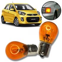 Par Lâmpadas Pisca Seta 1 Polo Ambar Kia Picanto 2013 a 2017 Par Lâmpadas Pisca Seta 1 Polo Ambar Kia Picanto 2013 a 2017