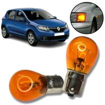 Par Lâmpadas Pisca Seta 1 Polo Ambar Renault Sandero