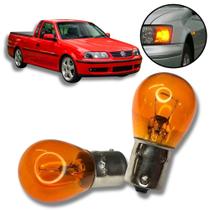 Par Lâmpadas Pisca Seta 1 Polo Ambar VW Saveiro G3 Todos Par Lâmpadas Pisca Seta 1 Polo Ambar VW Saveiro G3 Todos