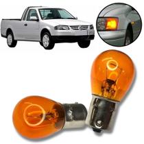 Par Lâmpadas Pisca Seta 1 Polo Ambar VW Saveiro G4 Todos Par Lâmpadas Pisca Seta 1 Polo Ambar VW Saveiro G4 Todos