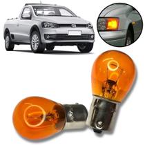 Par Lâmpadas Pisca Seta 1 Polo Ambar VW Saveiro G5 Todos Par Lâmpadas Pisca Seta 1 Polo Ambar VW Saveiro G5 Todos
