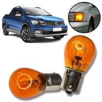 Par Lâmpadas Pisca Seta 1 Polo Ambar VW Saveiro G7 Todos Par Lâmpadas Pisca Seta 1 Polo Ambar VW Saveiro G7 Todos