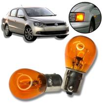 Par Lâmpadas Pisca Seta 1 Polo Ambar VW Voyage G6 Par Lâmpadas Pisca Seta 1 Polo Ambar VW Voyage G6