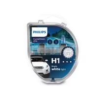 Par Lâmpadas super brancas h1 Crystal Vision Ultra Philips 4300k