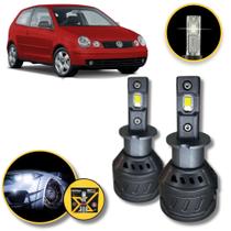 Par Lâmpadas Super Led S17X Farol Milha H3 Vw Polo 2002 a 2006 Par Lâmpadas Super Led S17X Farol Milha H3 Vw Polo 2002 a 2006