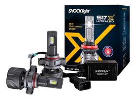 Par lâmpadas super led s17x shocklight 5500lm 6500k 9-32v encaixes Par lâmpadas super led s17x shocklight 5500lm 6500k 9-32v encaixes