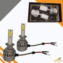 Par Lampadas Ultra Led 6000 Lúmens H1 Super Branca