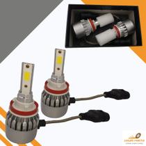 Par Lampadas Ultra Led 6000 Lúmens H11 Super Branca